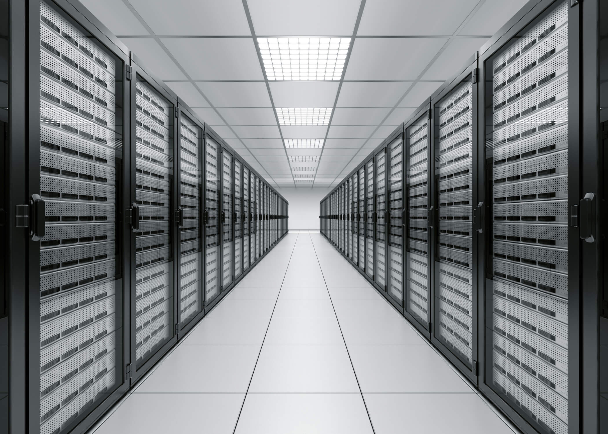 Infraestructura de servidores en un centro de datos